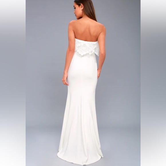 Lulus White Lace Maxi Dress - Picture 2 of 9